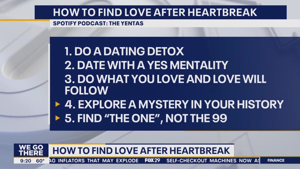 How to find love after heartbreak